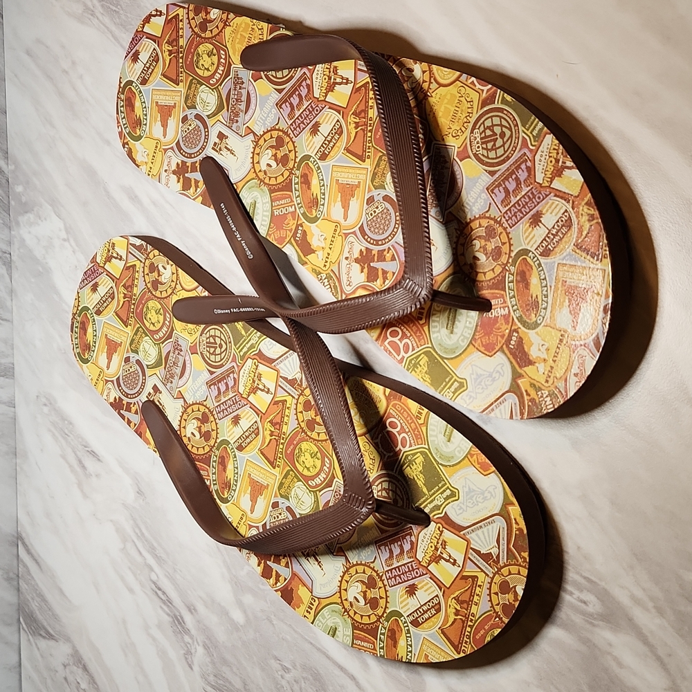 Walt Disney World Flip Flops
